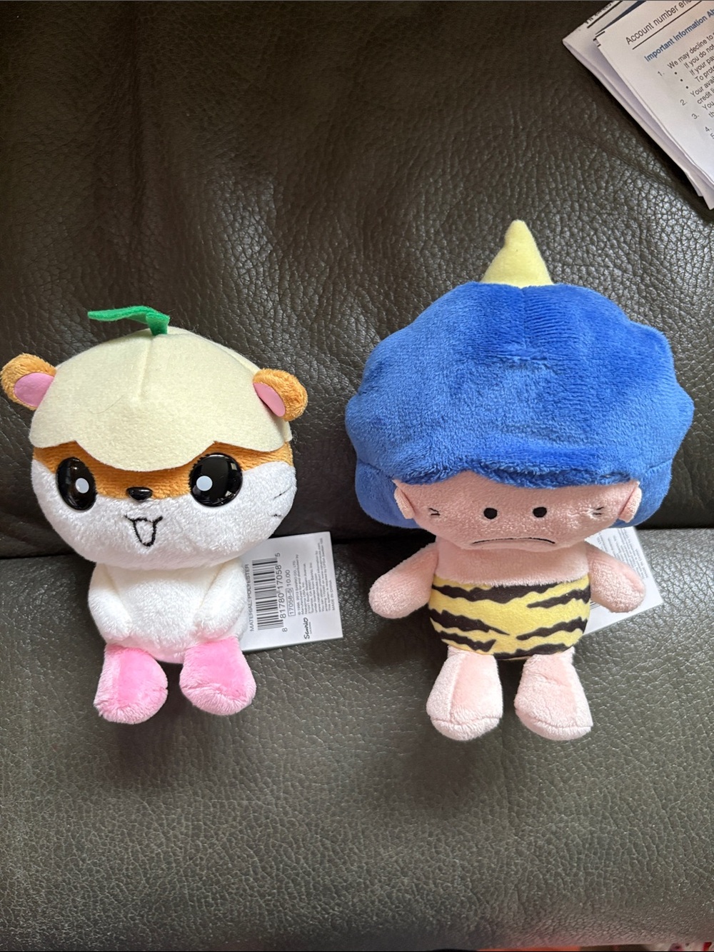 Sanrio set of two plush figures